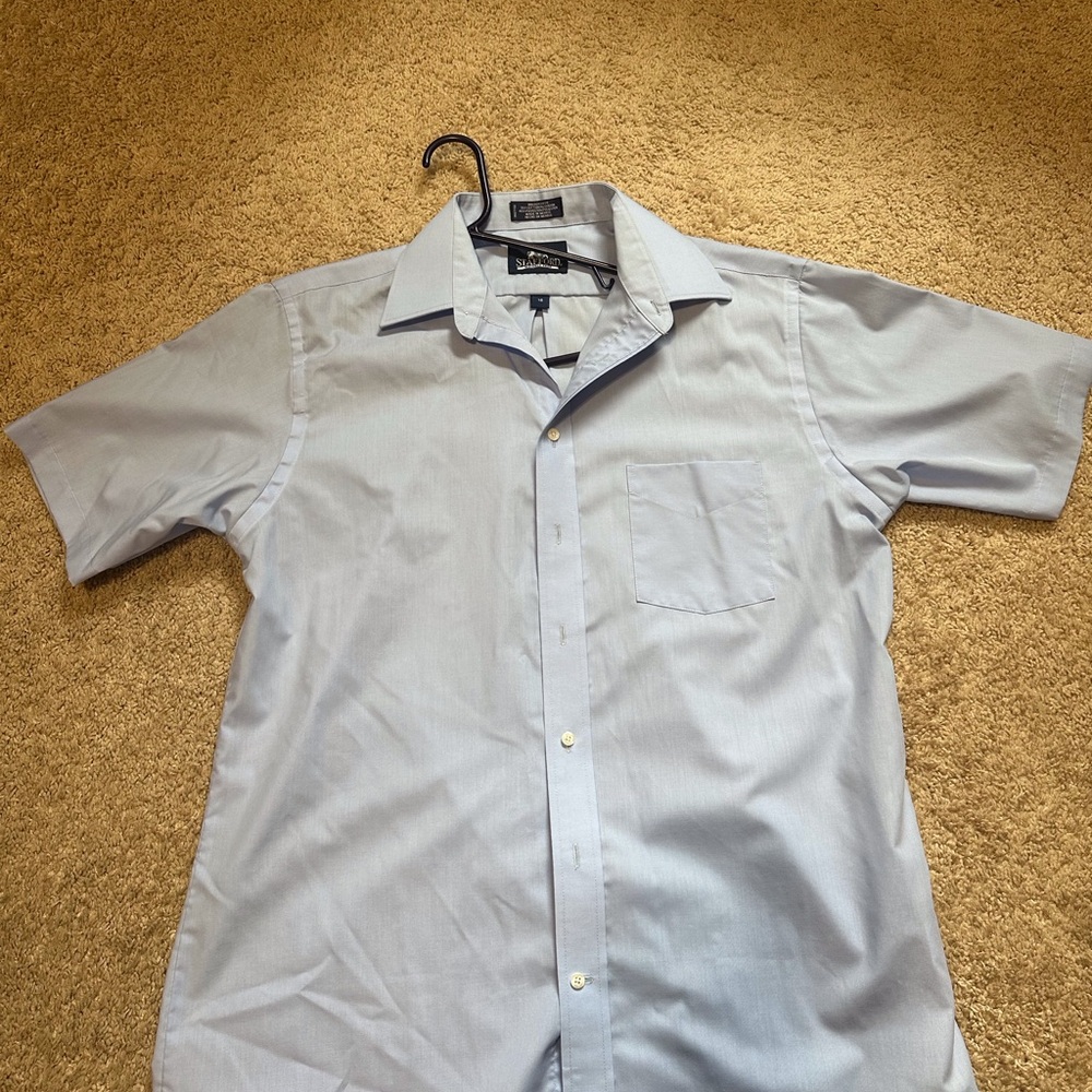 Stafford Light Blue Dress Shirt